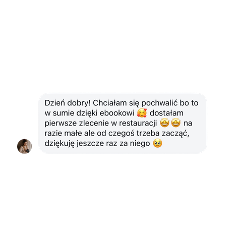 Wiadomość od czytelniczki o pierwszej płatnej współpracy